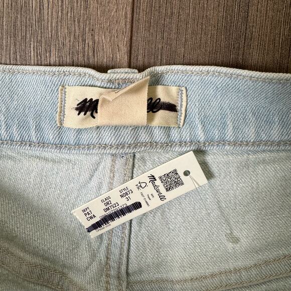 Madewell Perfect Vintage Chestnut Light Wash Jeans US Women's 31 New - Picture 4 of 8